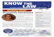 Know the Law Issue 1