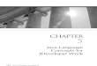 Supplemental Chapter.java Language Concepts