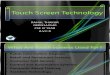 21138453 Touch Screen Technology