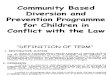 Community Based Diversion and Prevention Programme for Children
