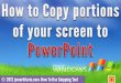 JomarHilario_How to Copy Portions of Your Screen to Power Point