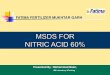 Presentation MSDS Nitric Acid