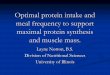 Optimal Protein Intake and Meal Frequency to Support 2003 1213463554793645 8