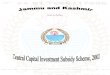 Jammu & Kashmir Central Capital Investment Subsidy Scheme 2002