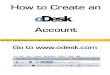 How to Create a No Desk Account