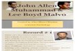 John Allen Muhammad & Lee Boyd Malvo
