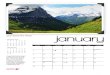 2011 Calendar Monthly Letter National Parks