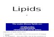 2.LIPIDS Digestion