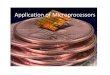 Application of Microprocessors