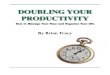 Tracy Productivity Guide-Brian Tracy
