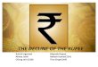Decline of Rupee