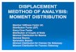 The Moment Distribution Methode