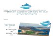 Water Conservation in Our Environment