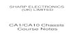 Training Sharp Chasis CA1-CA10