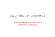 Day 24 Nov 16th Chapter 15 Scribd