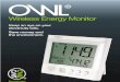 Wireless Energy Monitor - User Guide