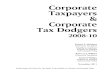 Corporate Taxpayer and Corporate Tax Dodgers Report