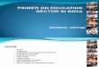 Primer on Education Sector in India 30 07 11