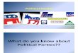 Political Parties Chapter 5