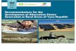 Recommendations for the Development of Alternative Power Generation in Rural Areas of Tyva Republic