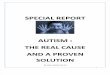 Autism - The Real Cause and a Proven Solution
