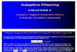 Adaptive Filtering Chapter3