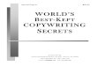 Robert W Bly - World's Best-Kept Copywriting Secrets