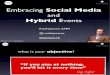 TNOC Embracing Social Media and Hybrid Event Strategy Webinar