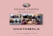 Peace Corps Guatamala Welcome Book - June 2011
