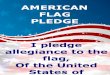 Pledges to Bible and Flags