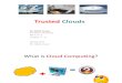 Lecture 9 Trusted Clouds