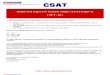 Model Test Paper for General Studies CSAT Paper 1 Set II