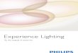 Brochure Experience Lighting, Final INT