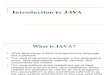 963.Introduction to Java