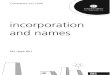 Guide to Incorporating a Company in the UK and Naming it - Companies House