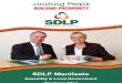 SDLP Manifesto