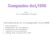 001 Companies Act Intro