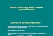 DNA testing for Down syndrome