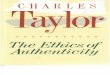 Charles Taylor - The Ethics of Authenticty