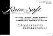 Rainsoft 95-96n reverse osmosis owners manual