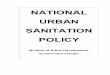 National Urban Sanitation Policy - GOI