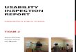 IPS Usability Inspection Report - Presentation
