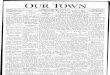 Our Town October 9, 1936