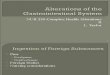 Alterations of the Gastrointestinal System Post