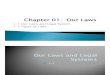 Chapter 01 Our Laws