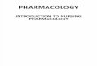 introduction to pharmacology PART I
