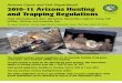 2010 - 2011 Arizona Hunting and Trapping Regulations Brochure
