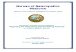 BNM - "Findings and Recommendations Regarding the Prescribing and Furnishing Authority of a Naturopathic Doctor"