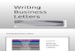 24959816 Writing Business Letters