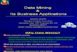 Data Mining- IMT Nagpur-Manish